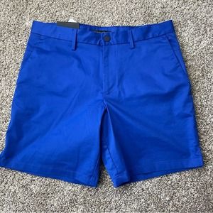 SOLD- NWT Banana Republic Royal Blue Aiden 7 inch  shorts